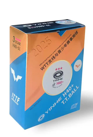 Yinhe H40+ 3-Star WTT Table Tennis Balls