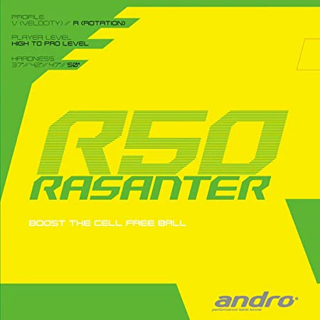 Andro Rasanter R50 TT Rubber