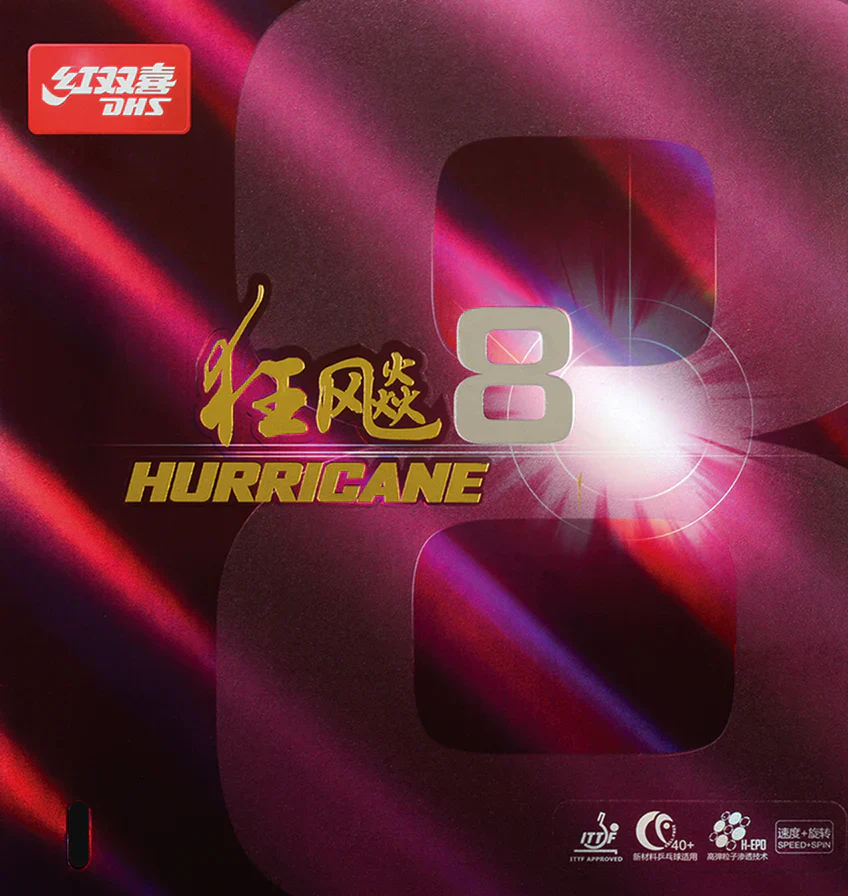 DHS Hurricane 8 TT Rubber