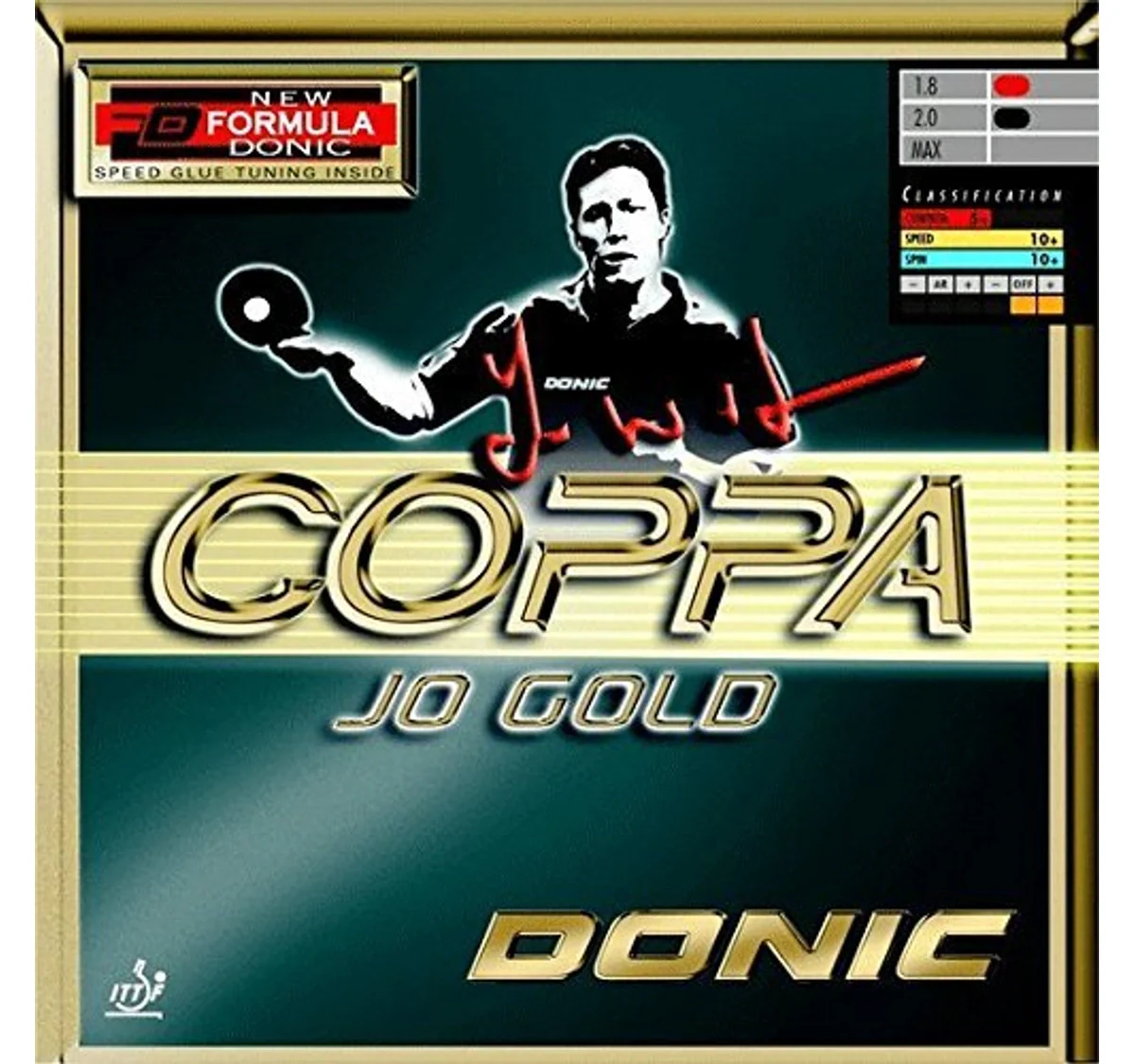 Donic Coppa JO Gold TT Rubber
